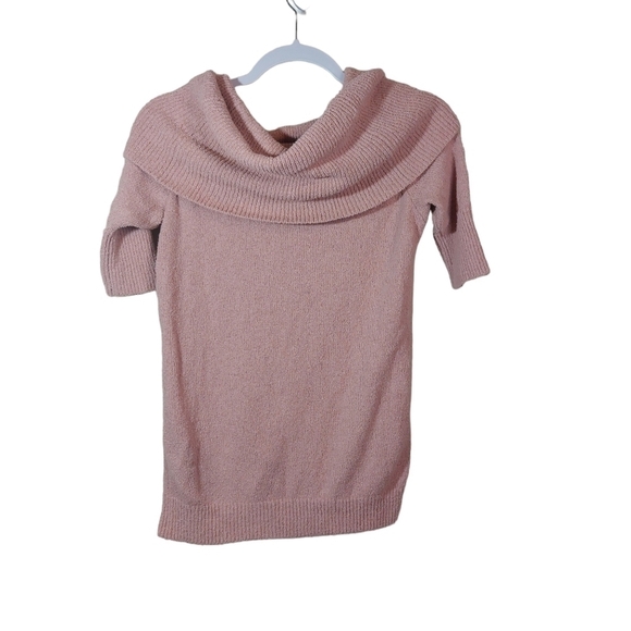 Lucky Brand Sweaters - 𝅺lucky BRAND LADIES SHORT SLEEVE COWL NECK SWEATER- S